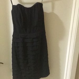 Black Strapless Dress